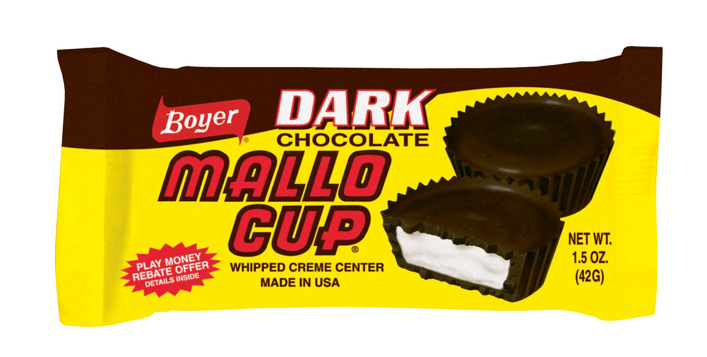 Dark Chocolate Mallo Cups - 24 count box