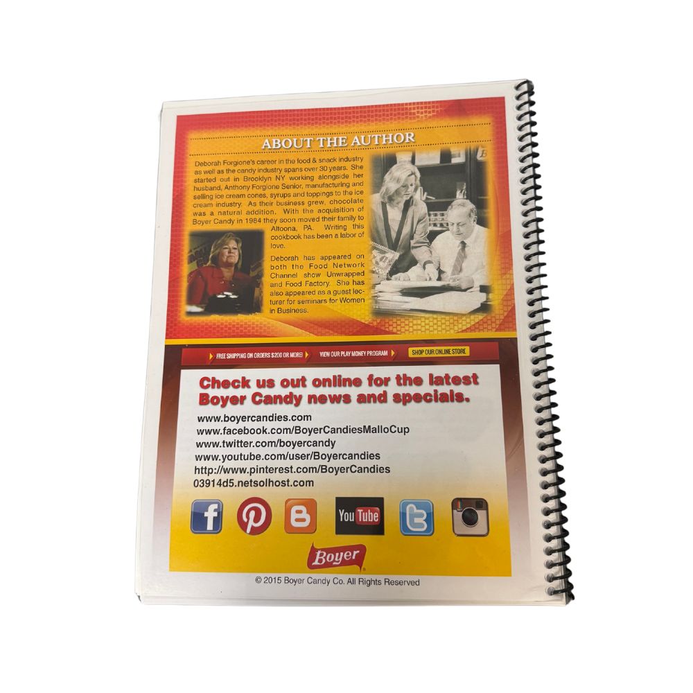 Boyer Candy Cookbook Boyer Candy Company