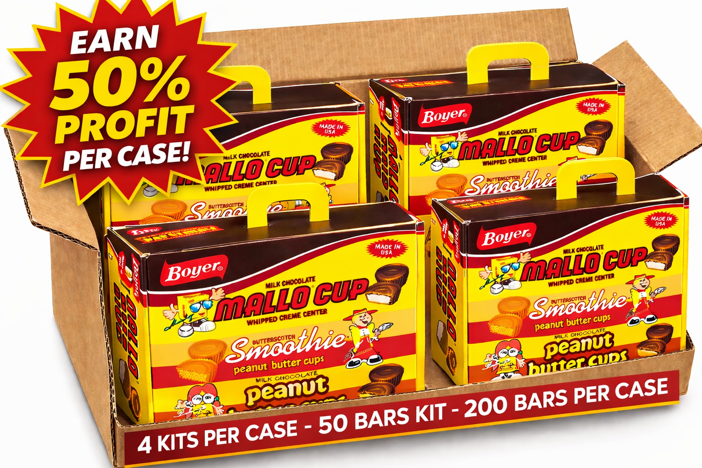 Fundraising Kits -4 per case